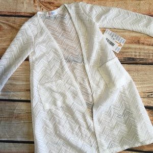 White Girls Sariah Lularoe Cardigan